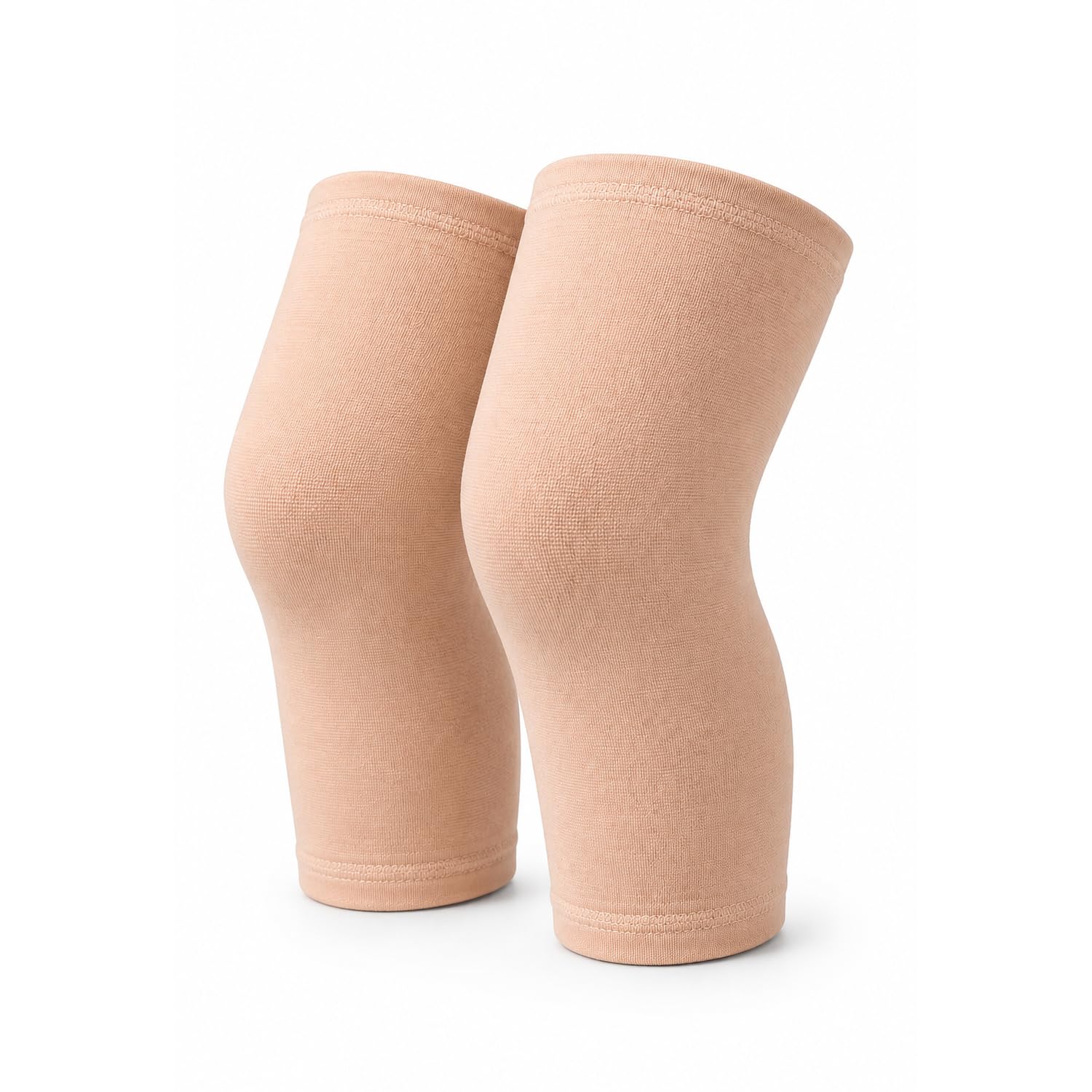 Flamingo Knee Cap for Sports, Gym & Running | Compression Knee Support for Knee Pain Relief & Arthritis | Men & Women | Beige | Size - XXL-image-41