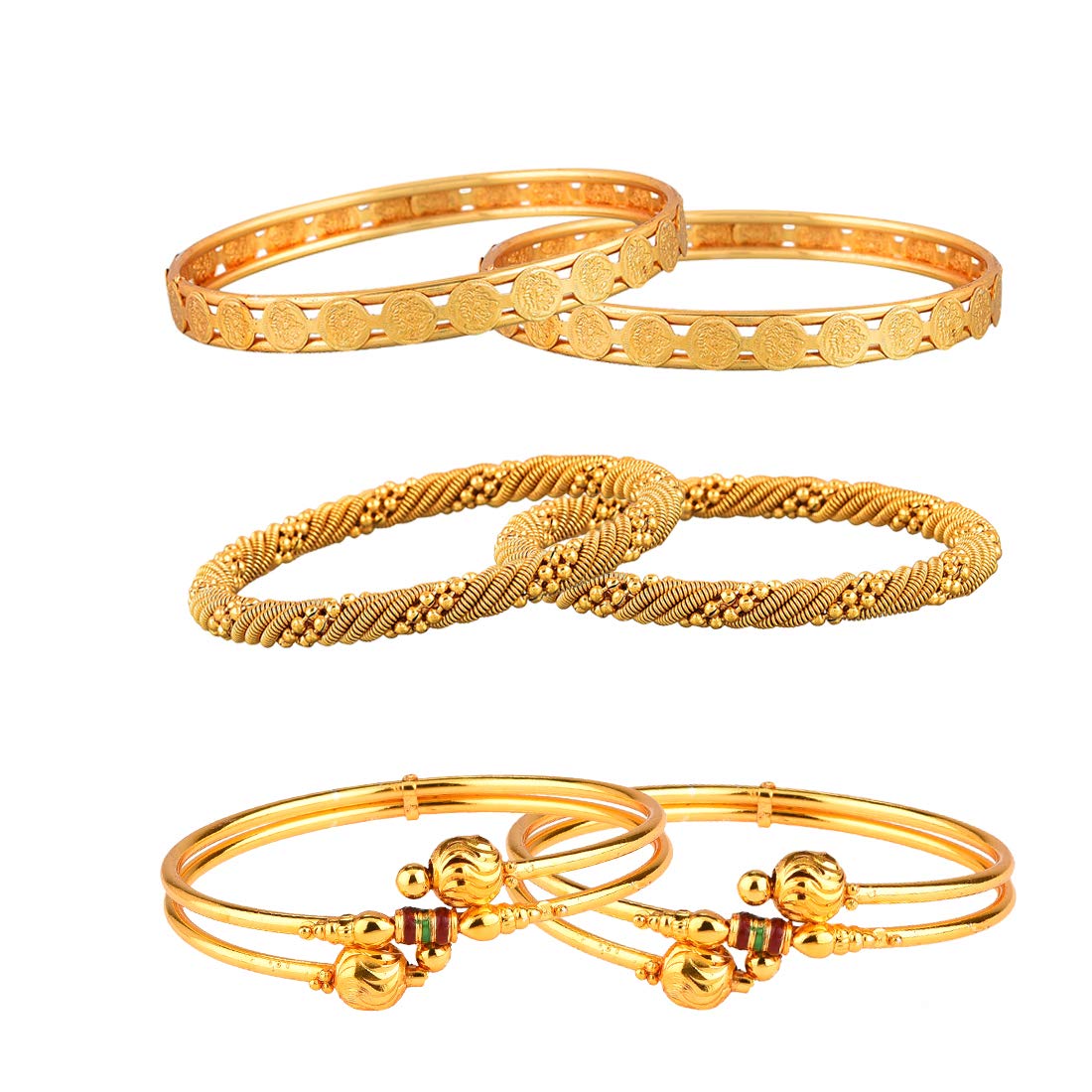 See full amazon price history chart for ZENEME Traditional Gold Plated Designer Bangles Jewellery For Women/Girls Combo of 3 (2.4) ZENEME Traditional Gold Plated Designer Bangles Jewellery For Women/Girls Combo of 3 (2.4) (B01ITDB6IY) Amazon Price History, Amazon Price Tracker