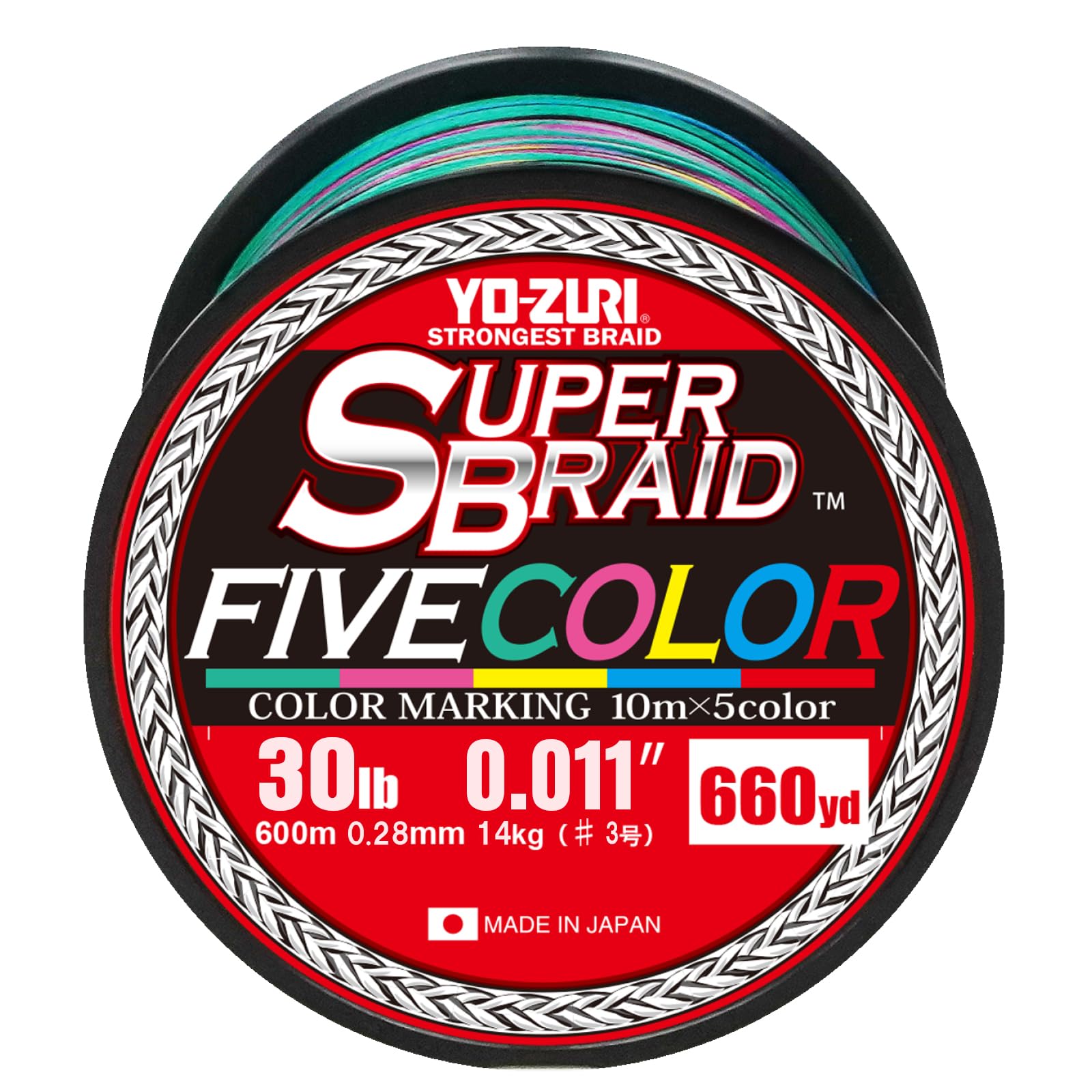 ゆうRI Amazon.com : Yo-Zuri Superbraid 660 yd Floating Braid, 5
