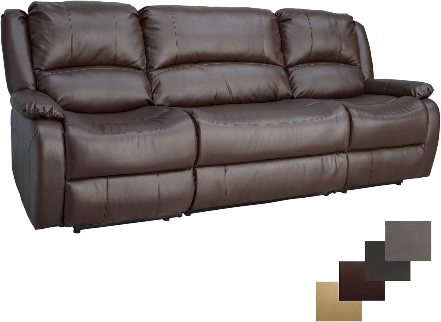 Buy RecPro Charles Collection 94" Double Recliner RV Sofa & Drop Down