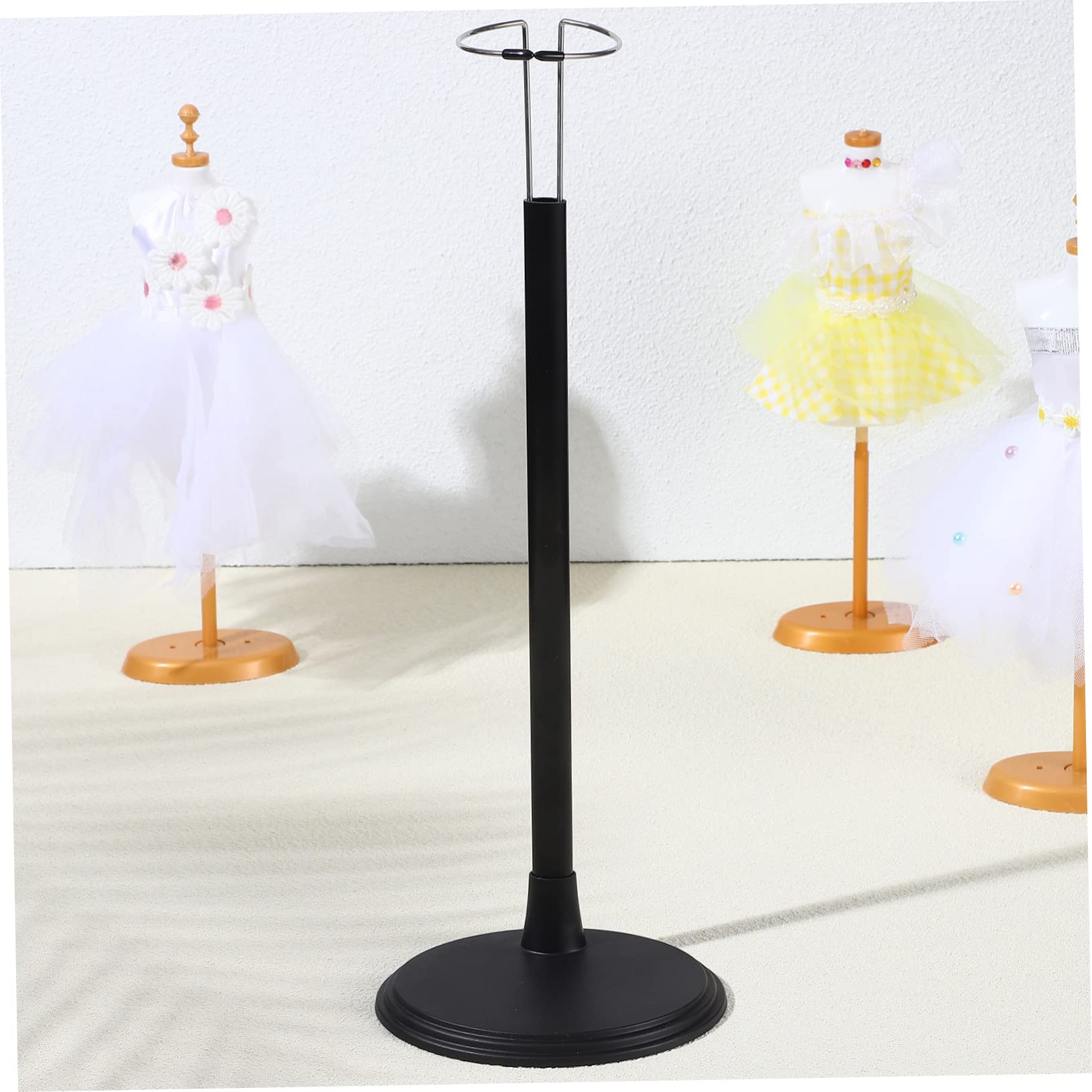 Supporto per bambole da 45 cm regolabile nero Garneck per action figure e collezionisti