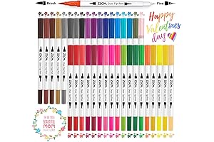 ZSCM 36 Colors Art Markers for Adult Coloring and Journaling