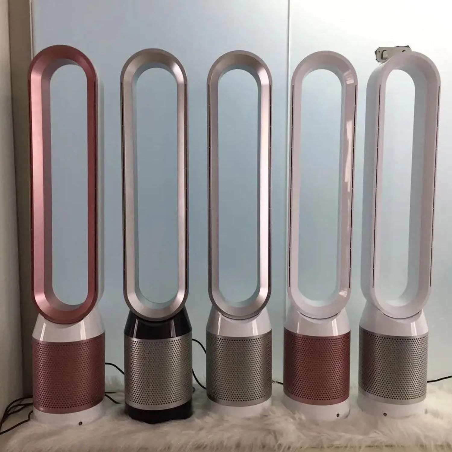 42 Bladeless Tower Fan with Remote Desk Fan 120 Oscillating Fan for Indoors LED Display with Auto Off