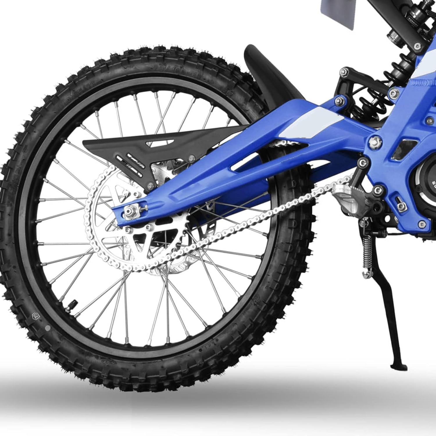 Rear Cushion Mudguard Protector, Rugged ABS Splash Guard Cover, Easy to Install, Compatible with Light Bee X S Electric Bike (Black)