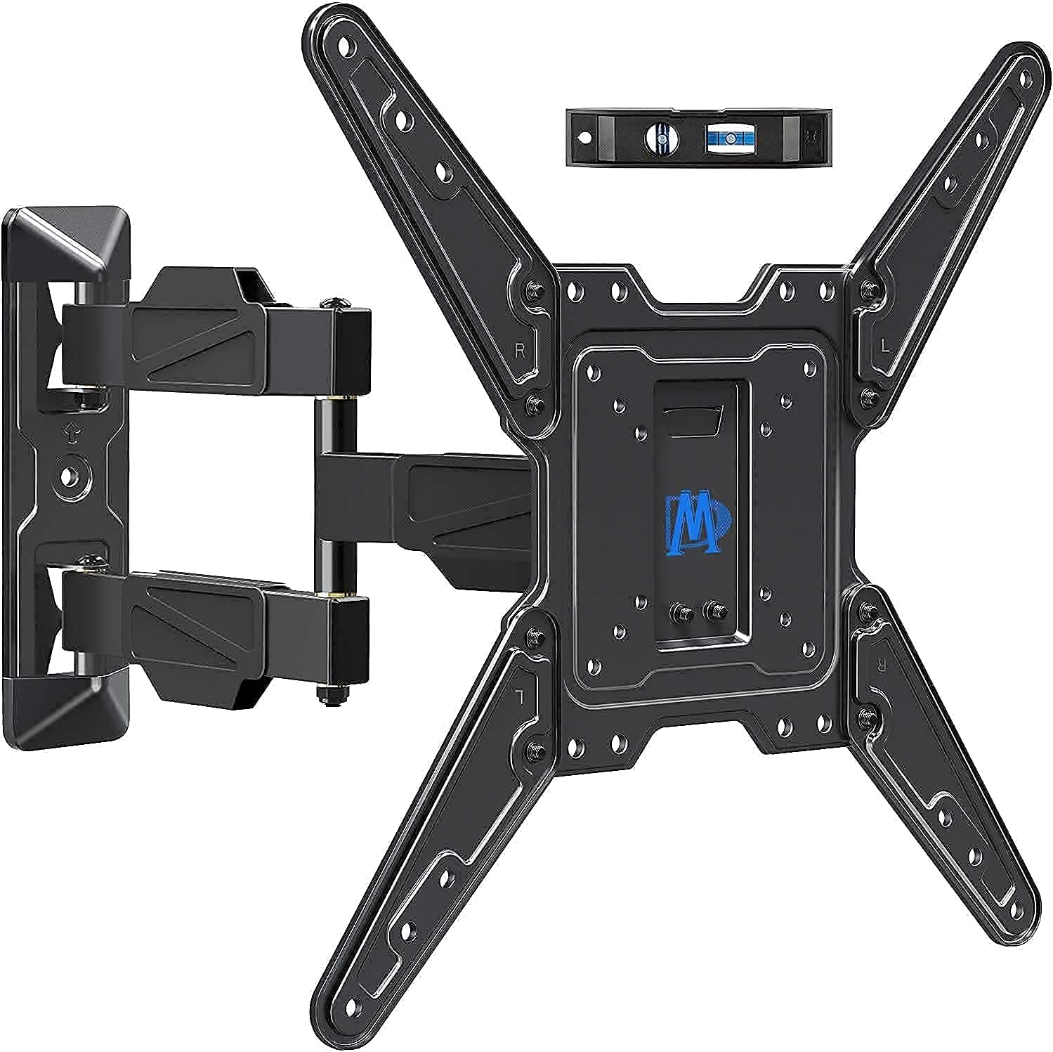 Mounting Dream Lockable RV Camper TV Mount for Flat Screen 10-26 Inch TV Monitor MD2209, Bundle with Universal Full Motion TV Mount Swivel Tilt Articulate for 26-55' 'TVs MD2418-MX