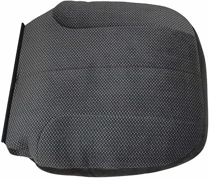GXARTS Cloth Passenger Side Top Lean Back Replacement Seat Cover Dark Gray Compatible with Dodge Ram 1500 2500 3500 2002 2003 2004 2005