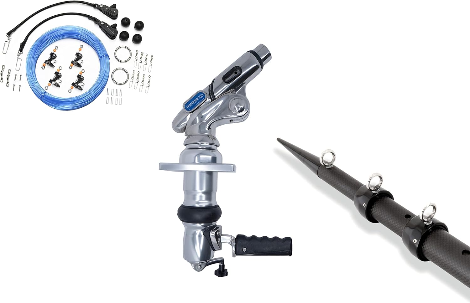 TIGRESS XD Crank Mount System : Crank Top Mount System Featuring Tigress Track telescoping Center Riggers and Pro Series Double Rigging Kit