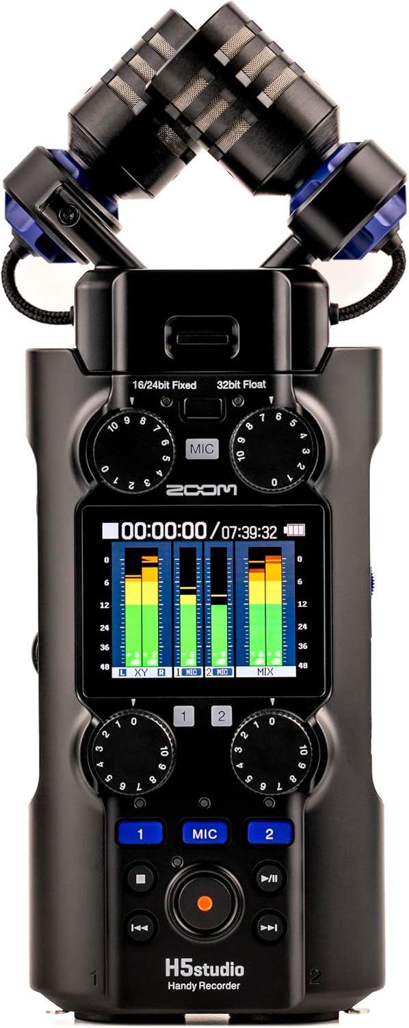 Zoom H5 Studio Handy Recorder for Filmmakers & Musicians