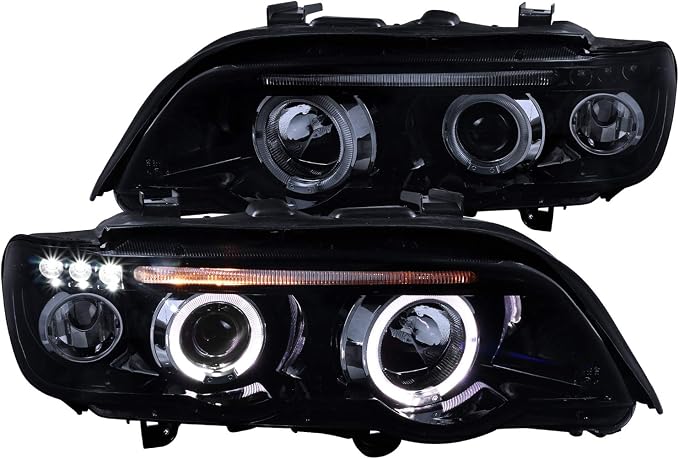 Spec-D Tuning LHP-X500G-TM X5 Halo Led Projector Headlight Smoked Housing 01-03 BMW E53: Buy Online at Best Price in UAE