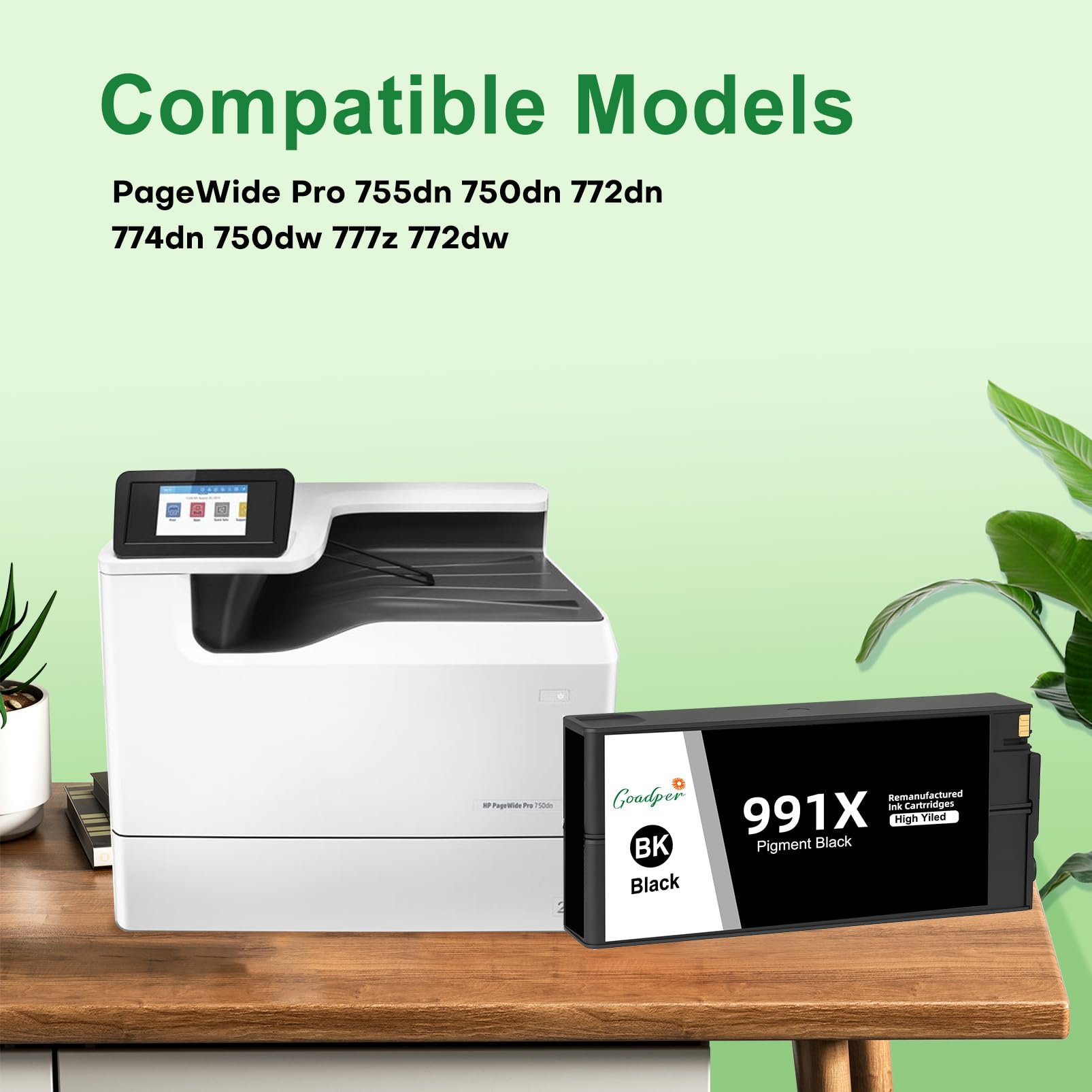 991XL 991X 510ML Cartuccia d'inchiostro per HP 991XL M0K02AE cartucce Compatibles per HP PageWide Pro MFP 772dn 750dw 777z 779dn 779dns 774dn 774dns (1 Nero)