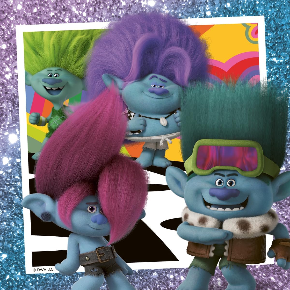 Ravensburger Trolls 3 Puzzle Set | 3x49 Piece Jigsaw Puzzles for Kids | Screen-Free Activity | Boosts Concentration and Focus | Great Gift