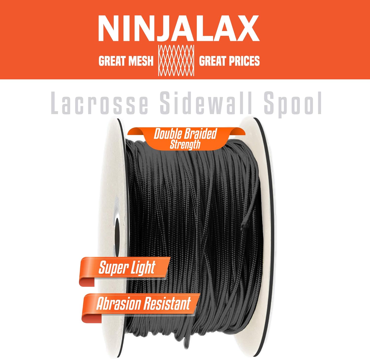 Ninjalax Lacrosse Sidewall Stringing Spool - 300 feet : Sports & Outdoors