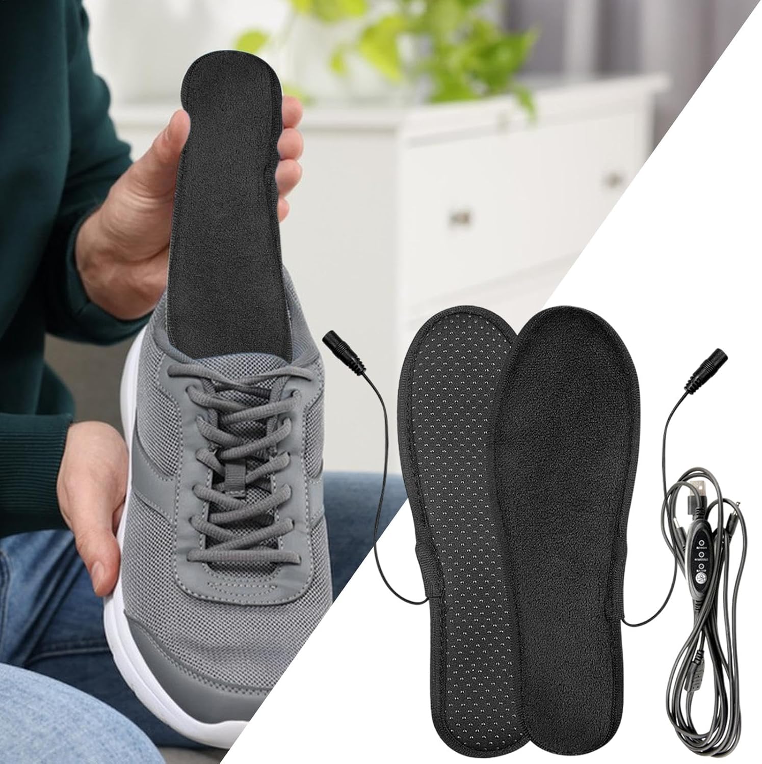 Heated Insoles Usage Scenario