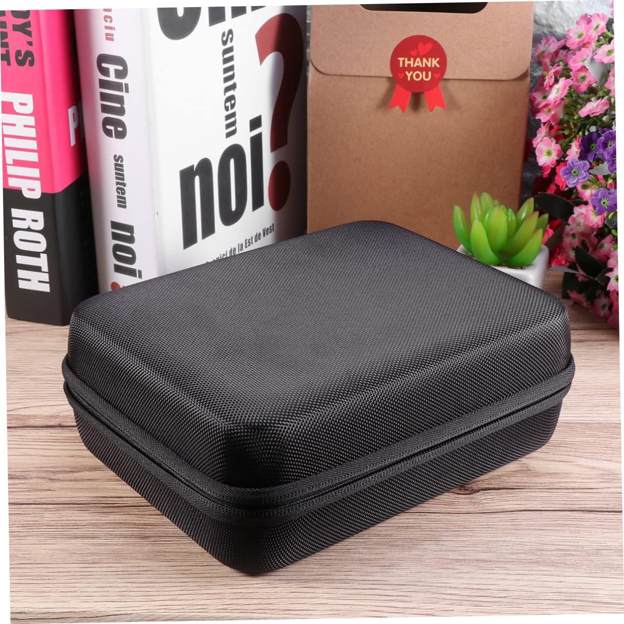balacoo 2 Pcs 12 Bags Organizer Nail Polish Organizer Case Roller Bottle Storage Bag Essential Oil Travel Storage Rack, Blackx2pcs, 41U8185P4501Y