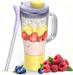 26oz Travel Tumbler Replacement for Ninja BlendBOSS Blender (Lavender)