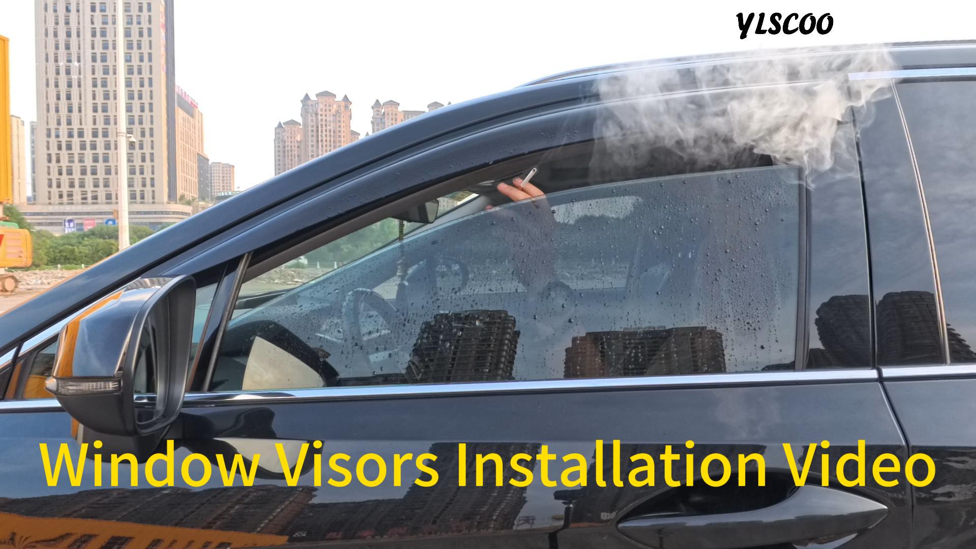 Amazon.com: YLSCOO Window Visors Rain Guards fits 2024-2026