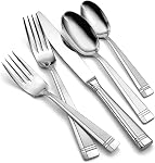 Oneida T078045Al20 Amsterdam 45 Ensemble de flatware quotidien, Service pour 8