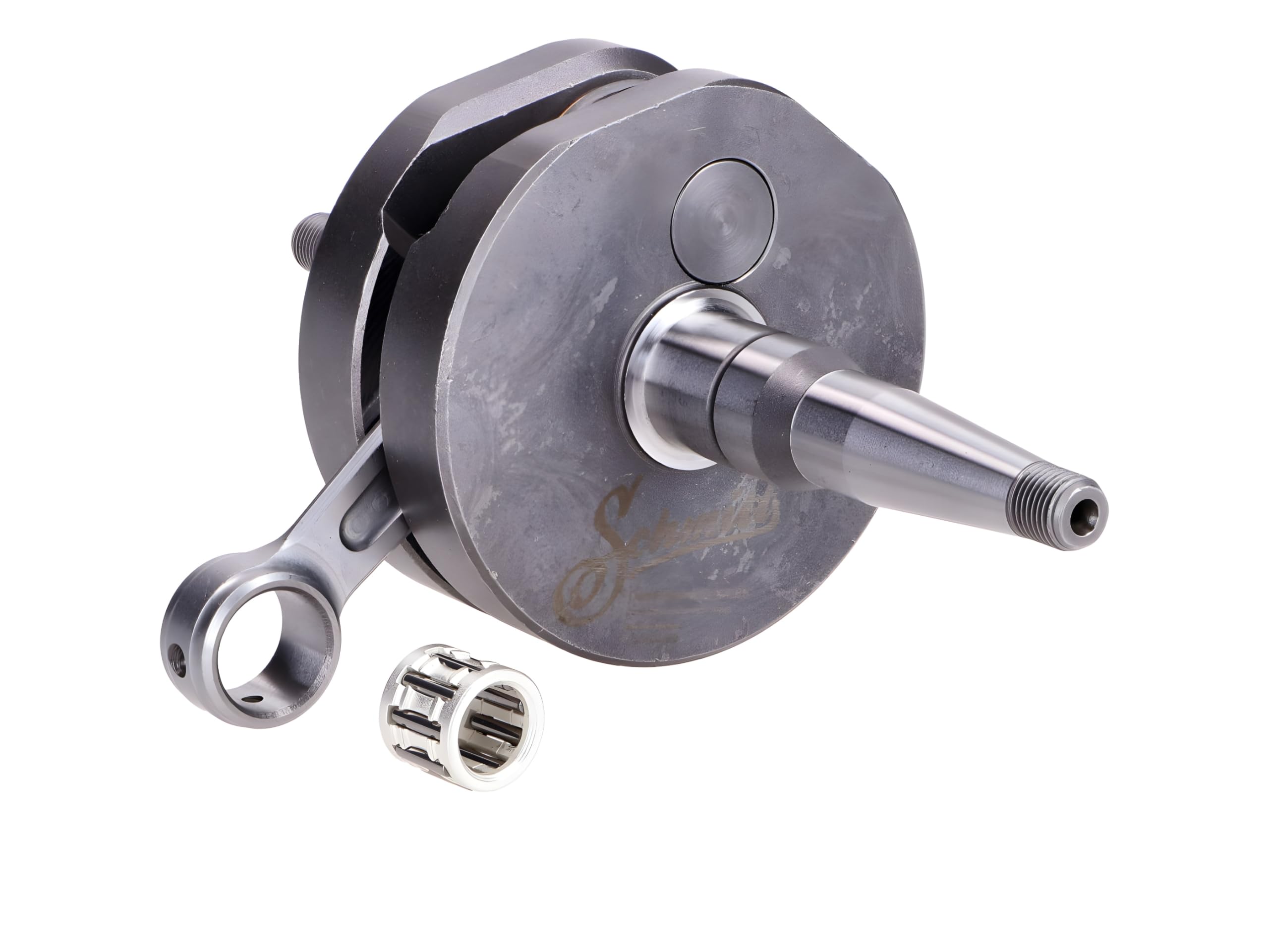 Schmitt Kurbelwelle "Dampfhammer" 44mm Hub, 85mm Pleuel, 50-75ccm für Simso