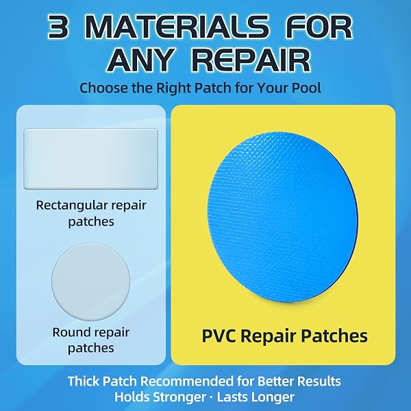Hot Tub Repair Kit, Paddling Pool Repair Kit Waterproof, for Inflatables, Air Bed, Bouncy Castle, Boat Kayak, Swimming Pool,Tent (60ml) - 4