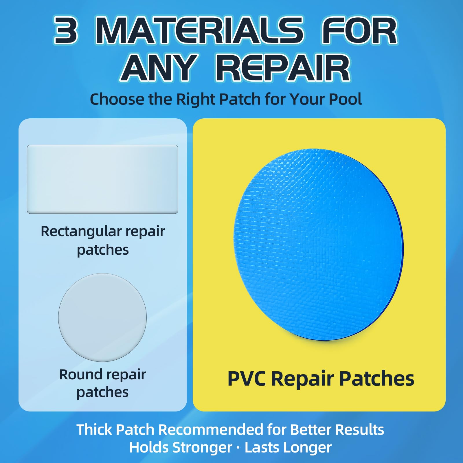 Hot Tub Repair Kit, Paddling Pool Repair Kit Waterproof, for Inflatables, Air Bed, Bouncy Castle, Boat Kayak, Swimming Pool,Tent (60ml) — view 4