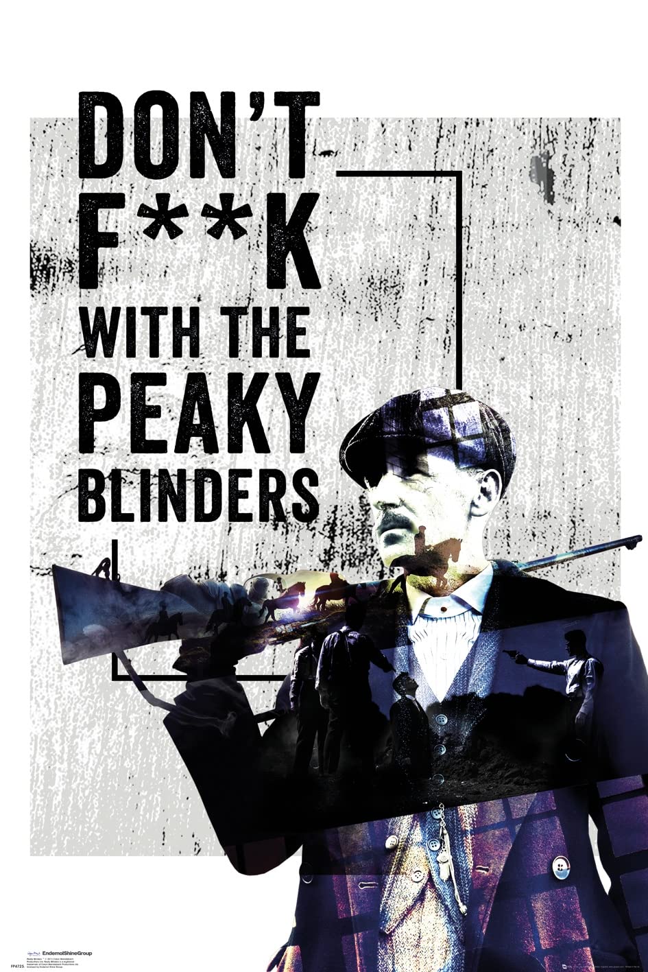 Gb Eye Multi-Colour Peaky Blinders Don't F##K With 61 X 91.5Cm Maxi Poster