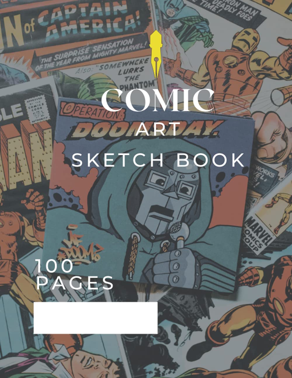 Comic Art Sketch Book: Use with Pencils, Pens, Charcoal, Crayons & Other Dry Media