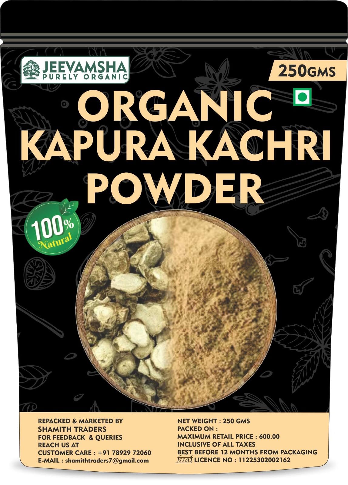 Kapura Kachri Powder 250g – Organic Pure & Natural Herbal Powder for Kidney, Digestion & Joint Health – Ayurvedic, Chemical-Free — Amazon image 6