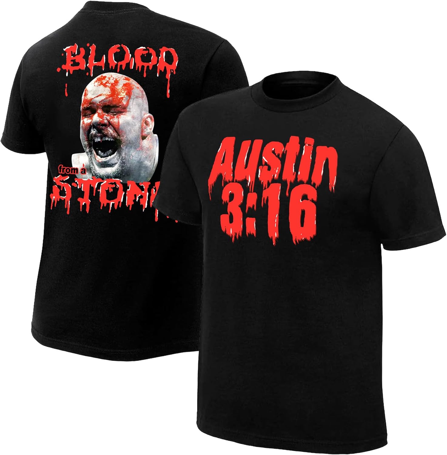 Stone Cold Steve Austin 3:16 Retro T-Shirt - Mens