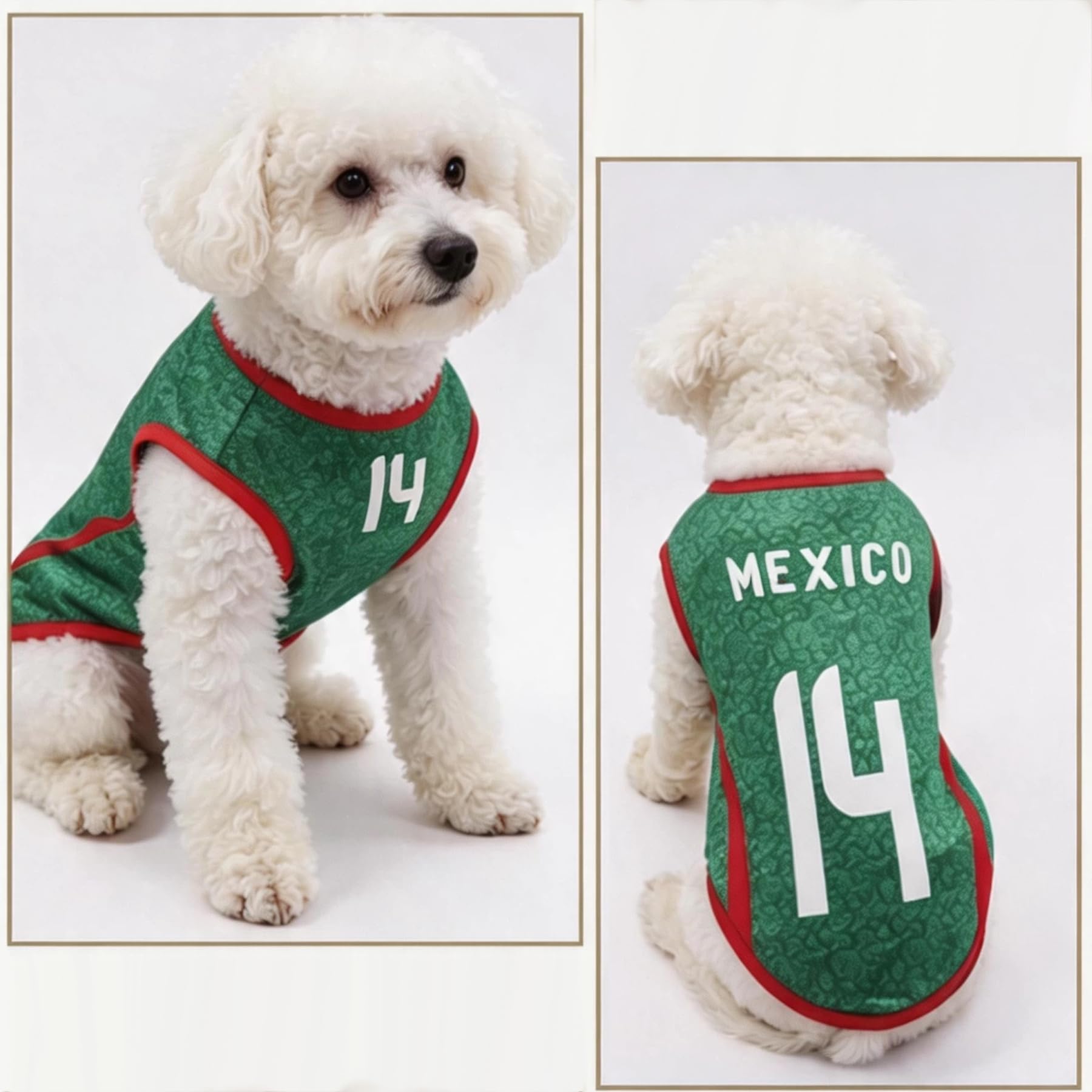 Amazon | JPETTO中型犬 大型犬 夏服 メッシュ 犬服 サッカー シャツ