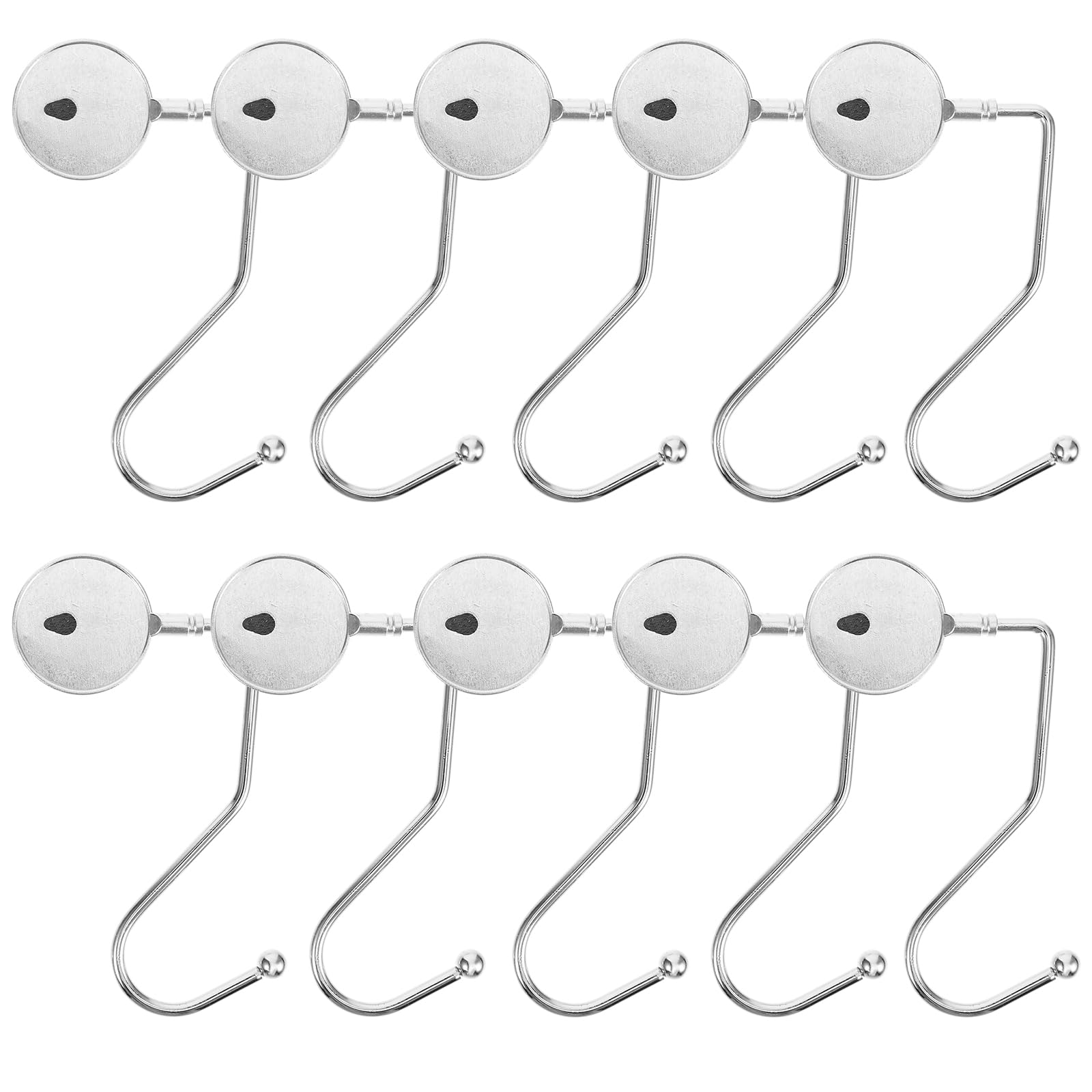 Purse Hook for Table 10pcs Under Counter Bag Hanger Hooks Portable Bag 