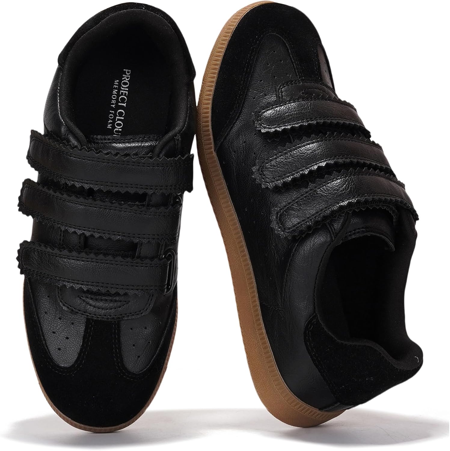 Project Cloud Sneakers for Women – Stylish & Comfortable Women's Fashion Sneakers with Memory Foam and Leather Insole – Non Slip & Lightweight Womens Shoes – Fashion Shoes for Women (Ysabelle)