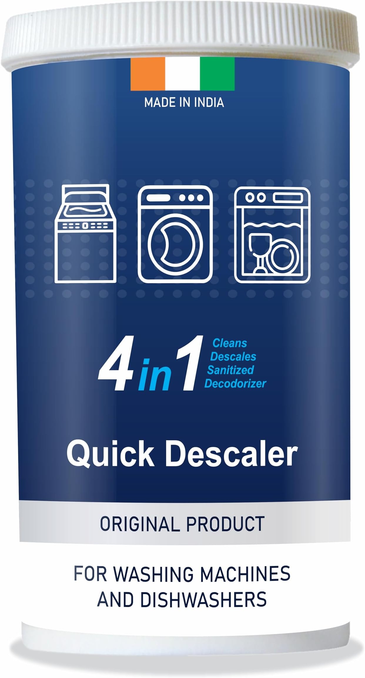 Descaler For Washing Machine Front Load and Top Load, Washing Machine Cleaning Powder, Descaling Powder For Washing Machine, Drum Cleaner For Front Load (250 g),