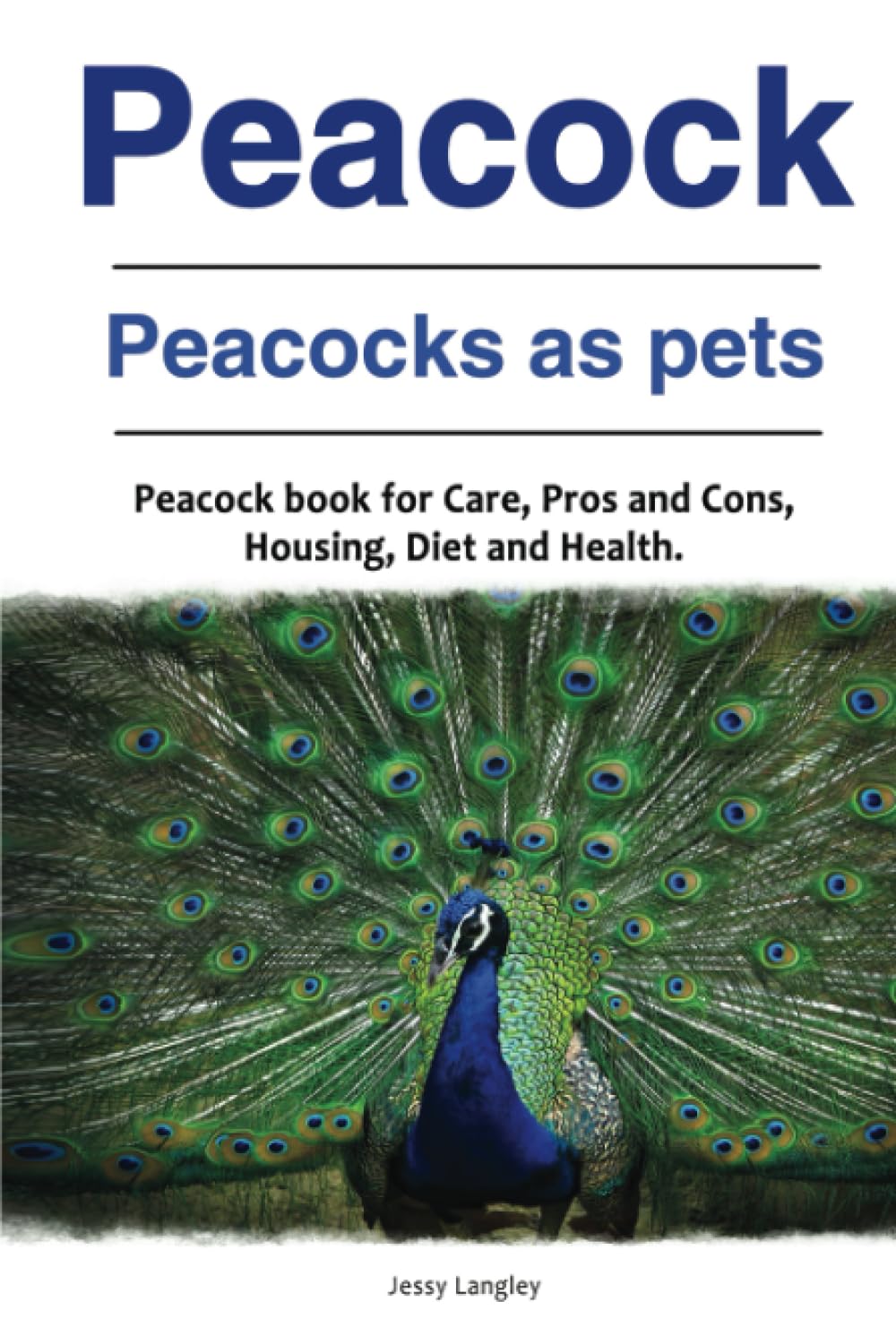 Peacock. Peacocks as pets. Peacock book for Care, Pros and Cons, Housing, Diet and Health.