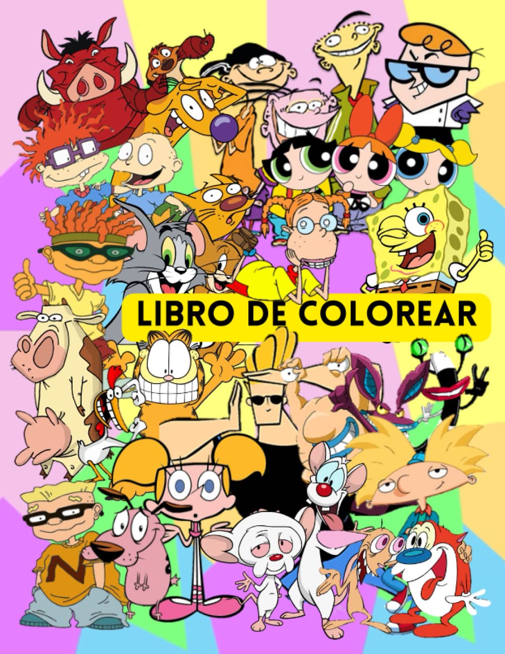 Libro de colorear: Dibujos Animados