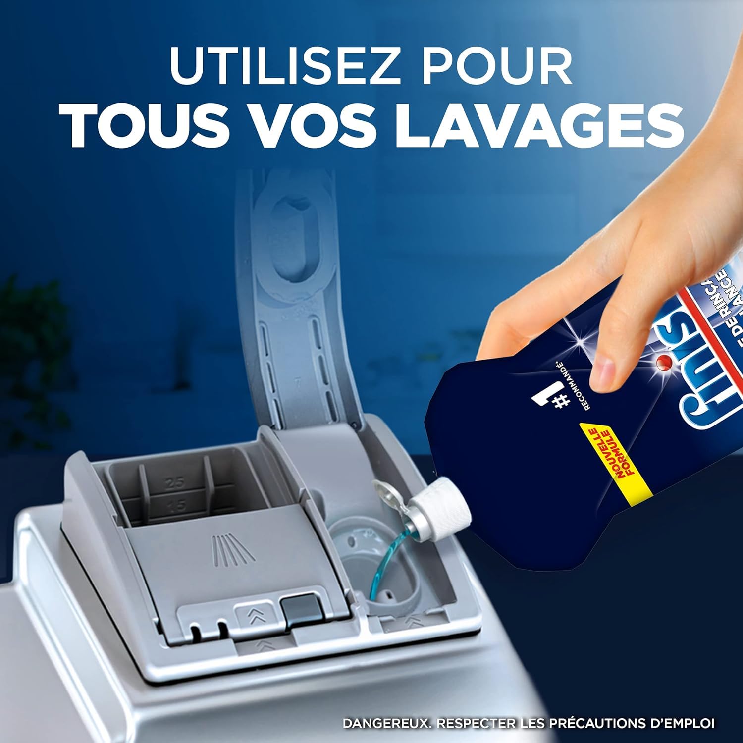 Finish Liquide de Rinçage Brillance et Séchage 800 ml - Lot de 3