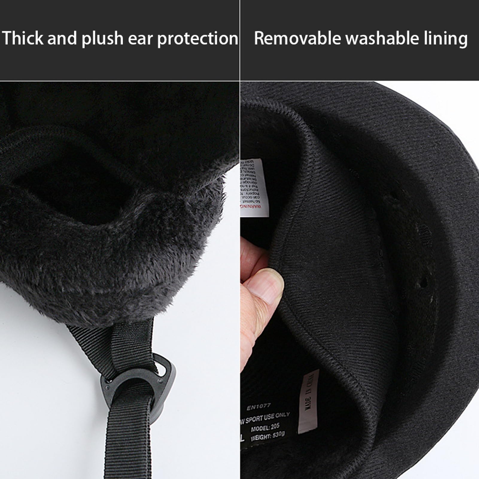 Casque de Ski pour Adulte, Design Léger et Réglable pour Les Sports de Neige, avec Lunettes, compatibilité, 1 Pièce, Options de Couleur