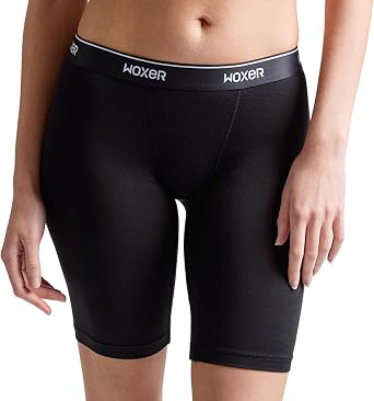 Woxer Womens Boxers - Biker 9'' Boy Shorts Underwear for Women, Modal Boxer Briefs, Chafe Free, Womens Underwear'