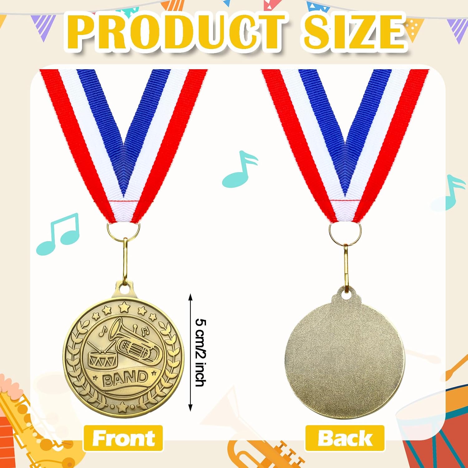Quelay 30 Pcs 2'' Gold Awards Medals Bulk Winner Medals with Neck Ribbons Encourage Team Participation for Adults Trophy Award Prize Gift Competitions Graduation Party