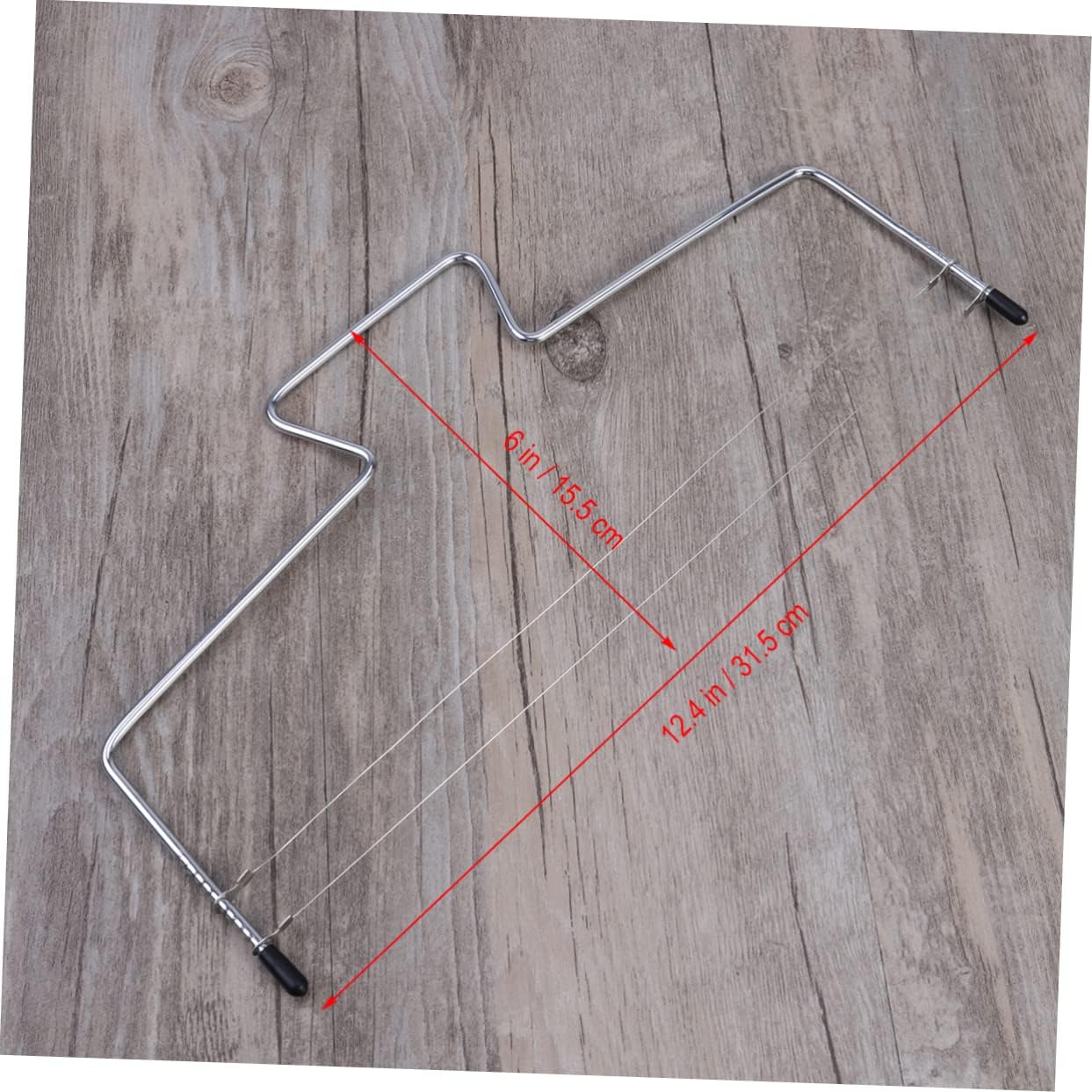 Unomor Cake Slicer Adjustable Wire Layer Cutter for Even Cake Layers for Home Baking and Decorating