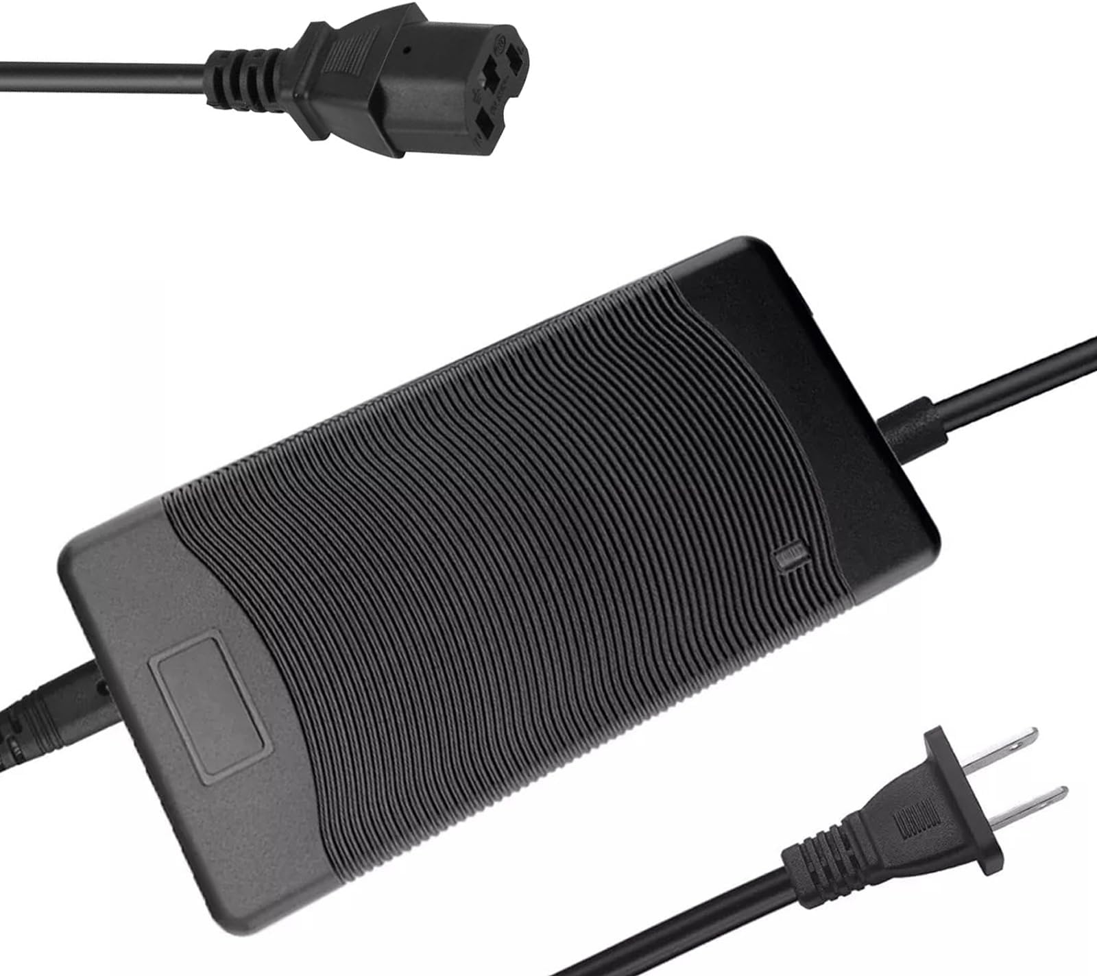 Abatinvo 48 Volt 3.0 Amp Quick-Charge 3-Hole Charger for eWheels EW-36 EW-02 EW-11 EW-19 EW-20 EW-38 EW-46 EW-66 EW-72 Scooters and 48V Electric Bike, Go-Karts, Big Toys Baja, FitRight