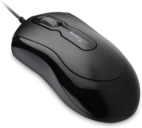 Kensington USB-A Wired Mouse, White