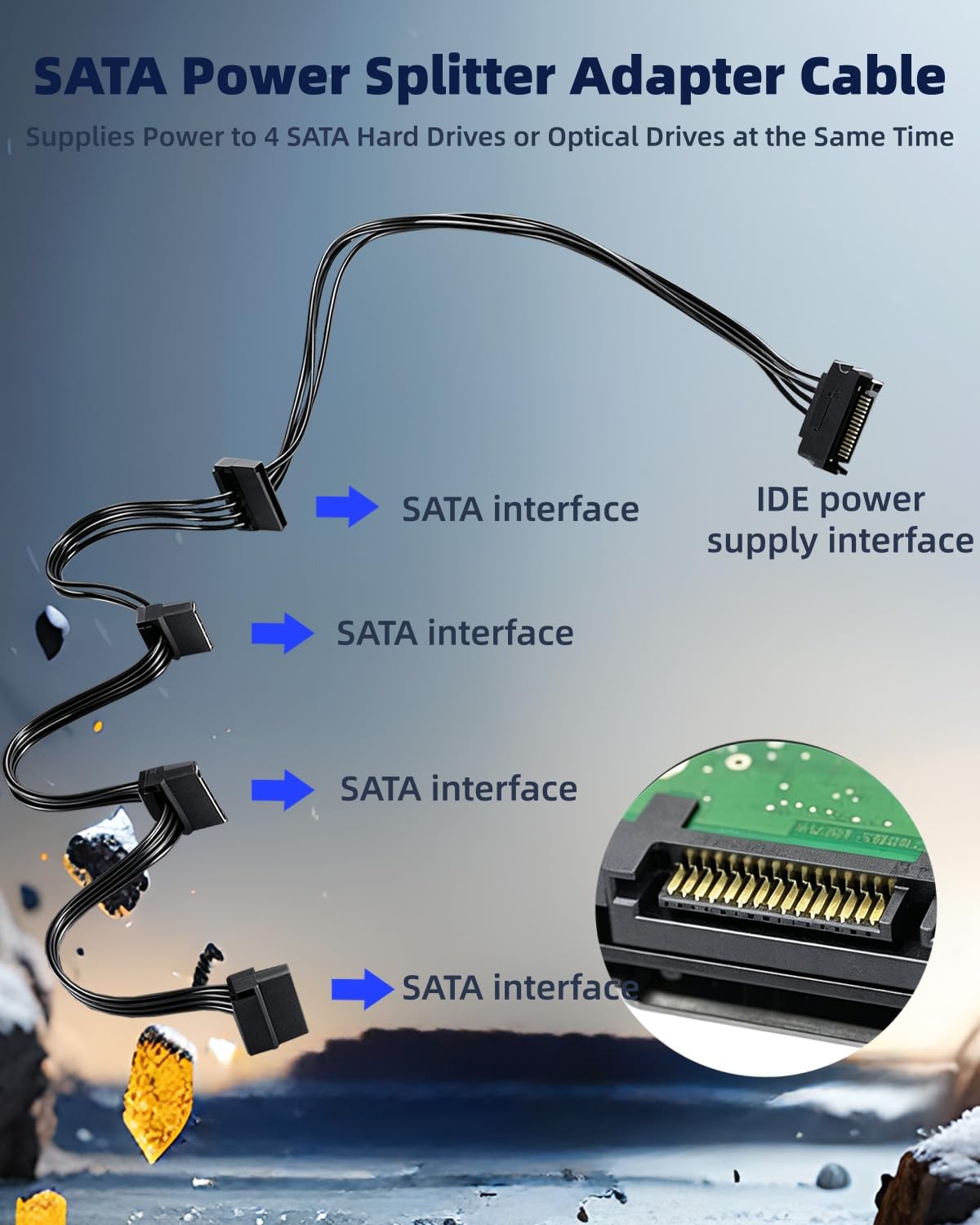 ASM1166 6-Port SATA 3.0 Expansion Card -4