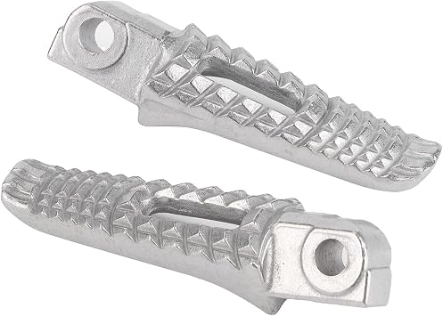 HURRISE Motorcycle Rear Foot Pegs Footrests Compatible with GSXR 600 750 1000 & BKING; -Slip Iron Design, Easy Installation
