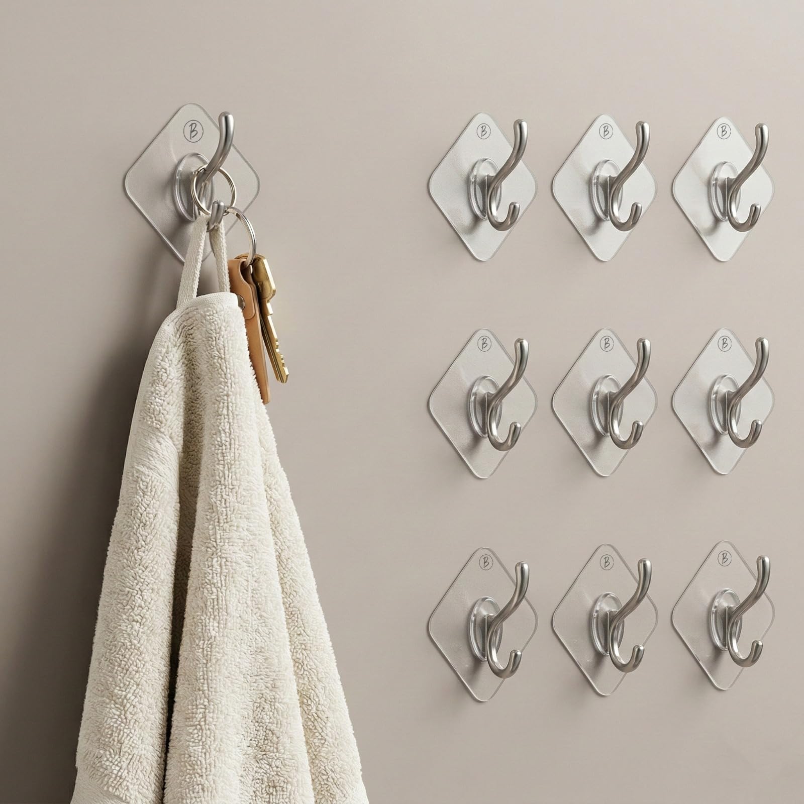 Btag Wall Hooks - Damage-Free Hanging -8