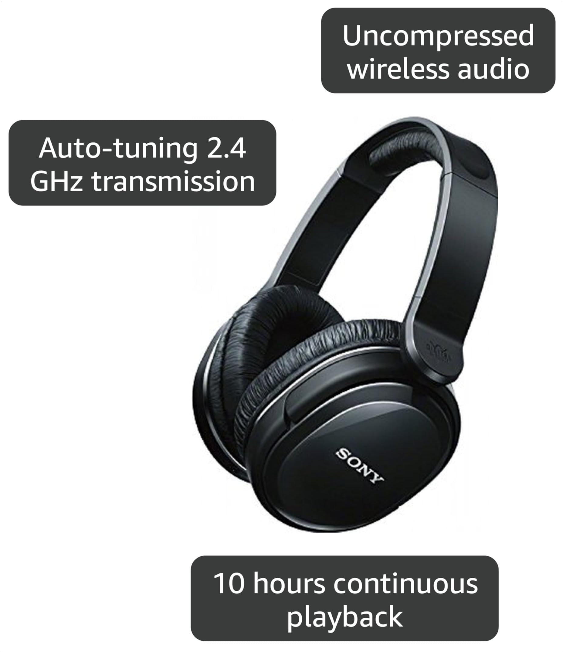 Amazon.com: Sony MDRHW300K Digital Wireless Headphones : Electronics