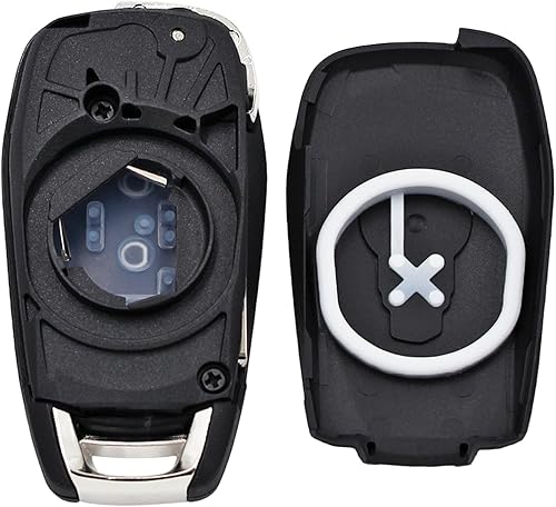 Miniatura 3 de Fundas para llavero de coche para Chevrolet Cruze 2014-2018, reemplazo de 3 botones plegable modificado remoto