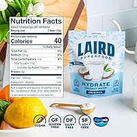 Vista 7 de Laird Superfood Hydrate - Agua de Coco Orgánica