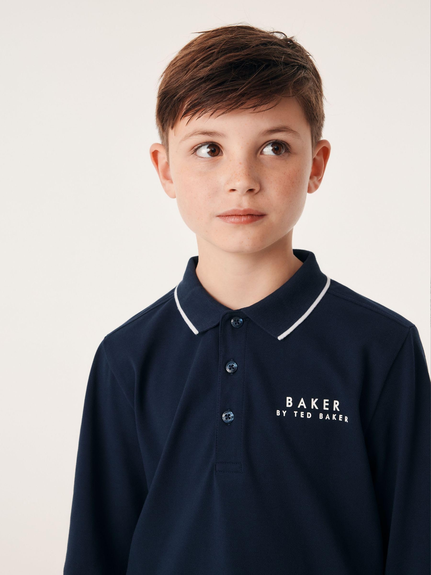 Ragazzo - Polo a Maniche Lunghe | Bambino, Realizzata in morbido cotone, Lavabile in lavatrice