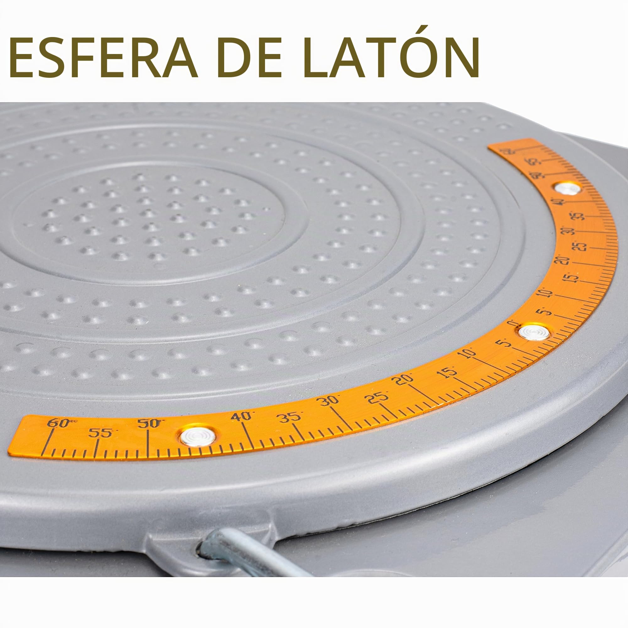 AutoSolo Platos Giratorios de Alineación - Herramienta Económica de 4 Toneladas, Dial de Latón, Kit de Alineación DIY con Accesorios (Par)
