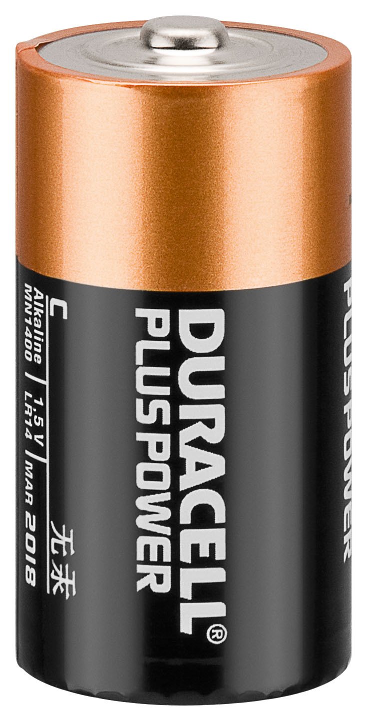 Batterie Duracell Plus -C (MN1400/LR14)Baby C 1.5V 2